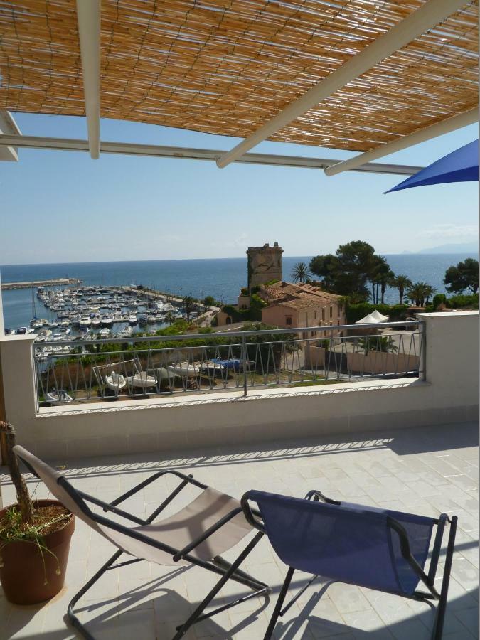 Casa Michela, Sea-View Apartments Trabia Buitenkant foto